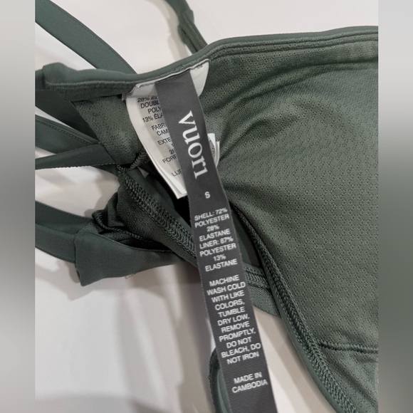 Vuori Forest Green Sports Bra - Picture 4 of 4